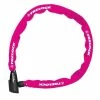Antivol à Chaîne Trelock BC115 4x600mm Rose -VTT Petitprix antivol a chaine trelock bc115 4x600mm rose