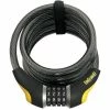 One Guard Lock Antivol à Spirale Onguard Doberman Combo 185cmx12mm