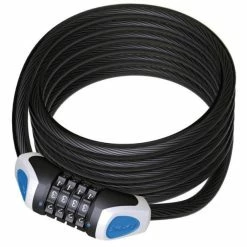 Antivol à Spirale XLC Ronald Biggs III 15x1850mm Noir