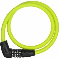 Antivol Abus Numerino 5412C/85 Lime - 85 Cm
