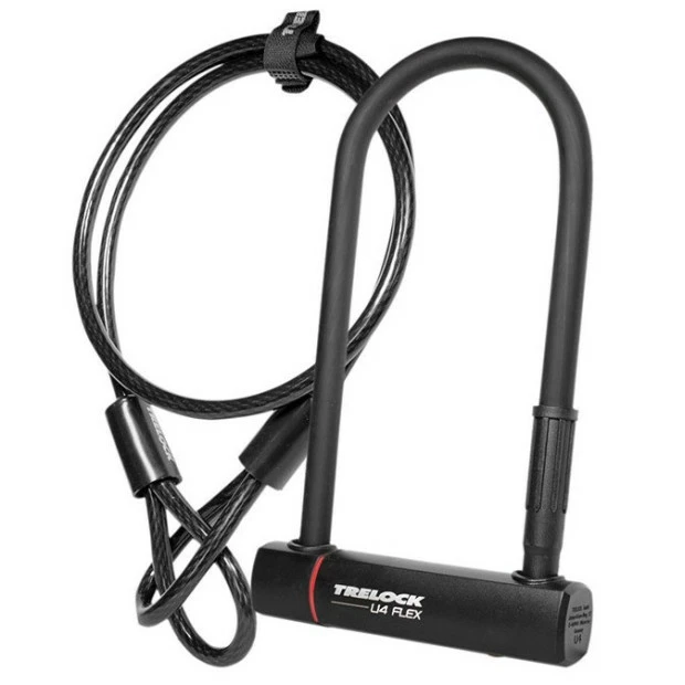 Antivol U Trelock U4 Flex Avec Support ZB 401 23 Cm 3 Antivol U Trelock U4 Flex Avec Support ZB 401 23 Cm