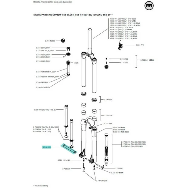 Axe 15 Mm Fourche Magura - 2700090 3 Axe 15 Mm Fourche Magura - 2700090