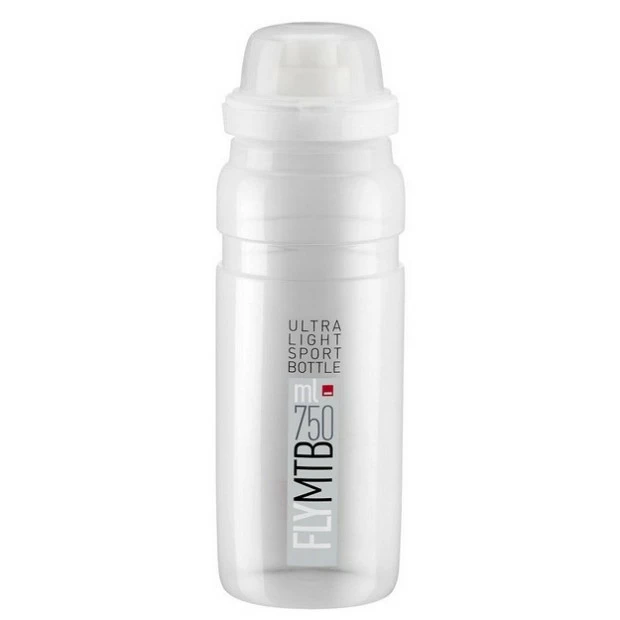 Bidon VTT Elite Fly MTB 750ml Transparent 3 Bidon VTT Elite Fly MTB 750ml Transparent