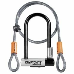 Cadenas Kryptonite KryptoLok Mini-7 Et Cable Double Boucle Kryptoflex