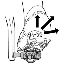 Cales Shimano SPD SM-SH56