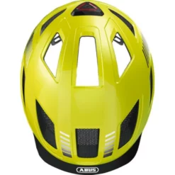 Casque Abus Hyban 2.0 - Signal Jaune -VTT Petitprix casque abus hyban 20 signal jaune 3