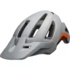 Casque Bell Nomad - Gris-Orange Mat -VTT Petitprix casque bell nomad gris orange mat