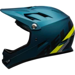 Casque Bell Sanction Bleu/Jaune Fluo 10 Casque Bell Sanction Bleu/Jaune Fluo -VTT Petitprix casque bell sanction bleu jaune fluo 2