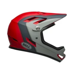 Casque Bell Sanction Rouge/Gris -VTT Petitprix casque bell sanction rouge gris 3