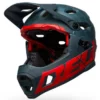 Casque Bell Super DH MIPS Bleu/Rouge -VTT Petitprix casque bell super dh mips bleu cramoisi