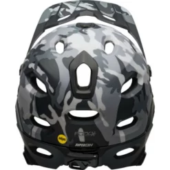 Casque Bell Super DH MIPS Noir Camouflage -VTT Petitprix casque bell super dh mips noir camouflage 4
