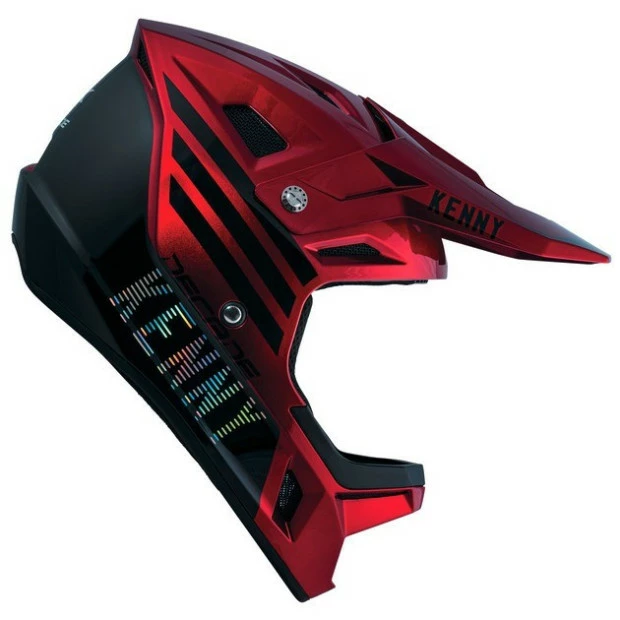 Casque Intégral Kenny Decade Graphic Smash Rouge 4 Casque Intégral Kenny Decade Graphic Smash Rouge – Image 2