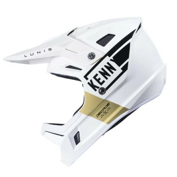 Casque Intégral Kenny Decade MIPS Lunis Blanc/Or 4 Casque Intégral Kenny Decade MIPS Lunis Blanc/Or – Image 2
