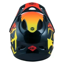 Casque Intégral Kenny Downhill Graphic Orange -VTT Petitprix casque integral kenny downhill graphic orange 2