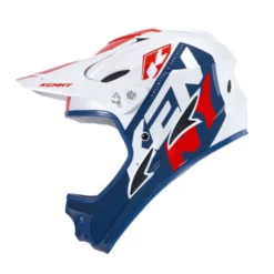 Casque Intégral Kenny Downhill Graphic Patriot (Bleu-Blanc-Rouge) -VTT Petitprix casque integral kenny downhill graphic patriot bleu blanc rouge 1