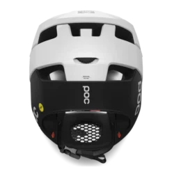 Casque Intégral POC Otocon Race MIPS Blanc/Noir -VTT Petitprix casque integral poc otocon race mips blanc noir 2