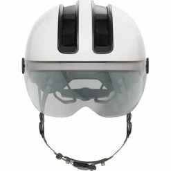 Casque Ville Abus Hud-Y ACE Blanc Brillant -VTT Petitprix casque ville abus hud y ace blanc brillant 3