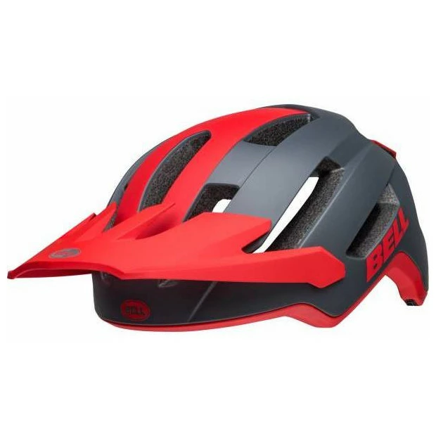 Casque VTT Bell 4Forty Air MIPS Gris/Rouge 6 Casque VTT Bell 4Forty Air MIPS Gris/Rouge – Image 4