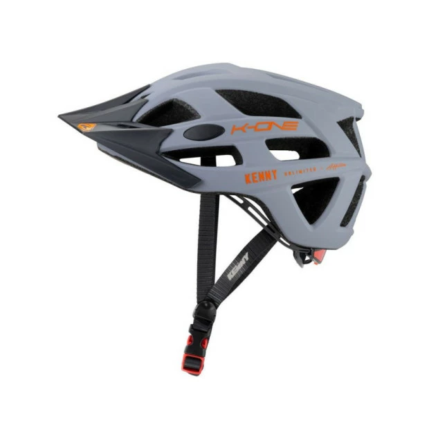 Casque VTT Kenny K-One Gris/Orange 4 Casque VTT Kenny K-One Gris/Orange – Image 2