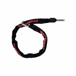 Chaîne Antivol Au Cadre Trelock ZR 355 Noir/Rouge 150cm