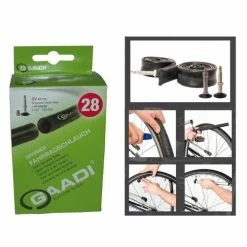 Chambre à Air Ouverte Gaadi 26' AV Schrader - [40/47 - 559]