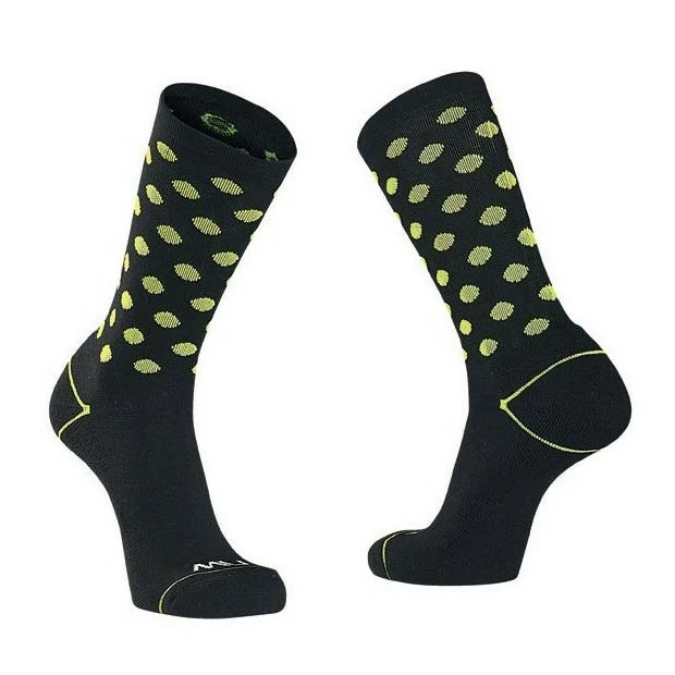 Chaussettes Hiver Northwave Core Noir/Jaune Fluo 3 Chaussettes Hiver Northwave Core Noir/Jaune Fluo