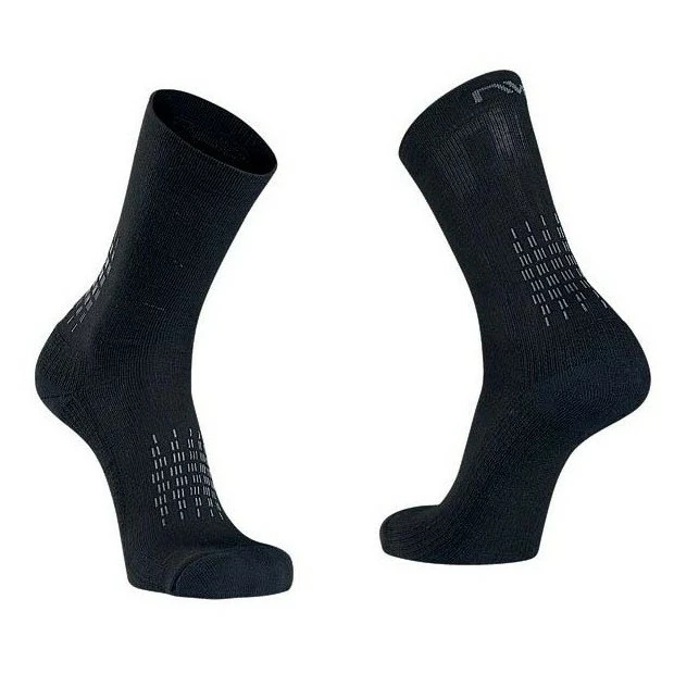 Chaussettes Hiver Northwave Fast Winter Noir/Gris 3 Chaussettes Hiver Northwave Fast Winter Noir/Gris