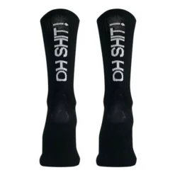 Chaussettes VTT Eté Northwave Oh Shit! Noir/Blanc