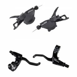 Combo Manettes Shimano Deore T610 Ispec [2/3 X 10] - 3 Doigts