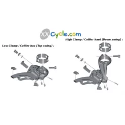 Dérailleur Avant Shimano Deore XT FD-M8000-D - Side Swing -VTT Petitprix derailleur avant shimano deore xt fd m8000 d side swing 1