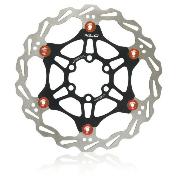 Disque De Frein XLC BR-X50 Noir/rouge 180 Mm 3 Disque De Frein XLC BR-X50 Noir/rouge 180 Mm