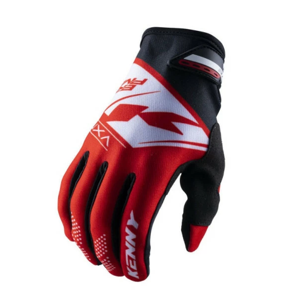 Gants VTT Enfant Kenny Brave Rouge 3 Gants VTT Enfant Kenny Brave Rouge