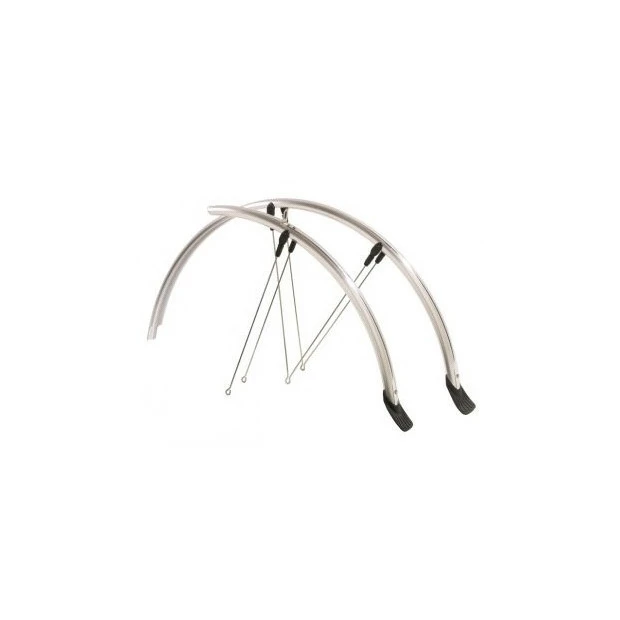 Garde-boue Stronglight Cross "E" 28' (Argent) 42mm 3 Garde-boue Stronglight Cross "E" 28' (Argent) 42mm