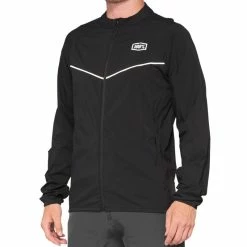 Veste VTT 100% Corridor Stretch Windbreaker 2023 Noir S