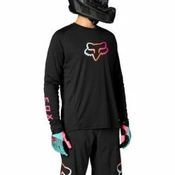 Maillot VTT Manches Longues FOX Defend LS Jersey Bikepark 2021 Noir XXL