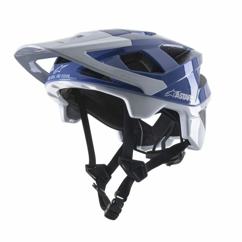 Casque VTT Alpinestars Vector Pro A1 Bleu Foncé 59-63cm Blanc 3 Casque VTT Alpinestars Vector Pro A1 Bleu Foncé 59-63cm Blanc