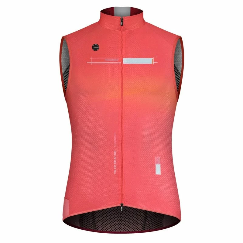 Gilet Coupe-vent Vélo Gobik Plus 2.0 Men Paradise 2023 XL Rose 3 Gilet Coupe-vent Vélo Gobik Plus 2.0 Men Paradise 2023 XL Rose