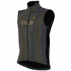 Ale-cycling Gilet Coupe-vent Vélo Sans Manche Alé Cycling Guscio Iridescent 2023 L Iridescent
