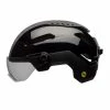 Casque Vélo Urbain Bell Annex Shield Mips Avec Visière 51-55cm Noir Mat -VTT Petitprix img1 660