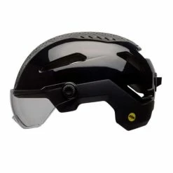 Casque Vélo Urbain Bell Annex Shield Mips Avec Visière 51-55cm Noir Mat