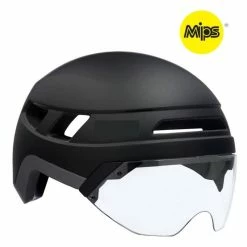 Casque Vélo électrique Urbain Lazer Urbanize NTA MIPS LED 52-56cm Noir Mat