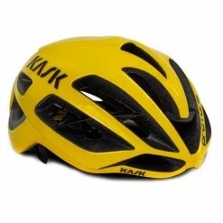 Casque Vélo Route Kask Protone WG11 Yellow Jaune 52-58cm Jaune 52-58cm
