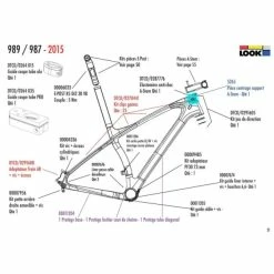 Jeu De Direction Head Fit 3 Look 989 / 987 - 2015 [0291605] -VTT Petitprix jeu de direction head fit 3 look 989 987 2015 0291605 1