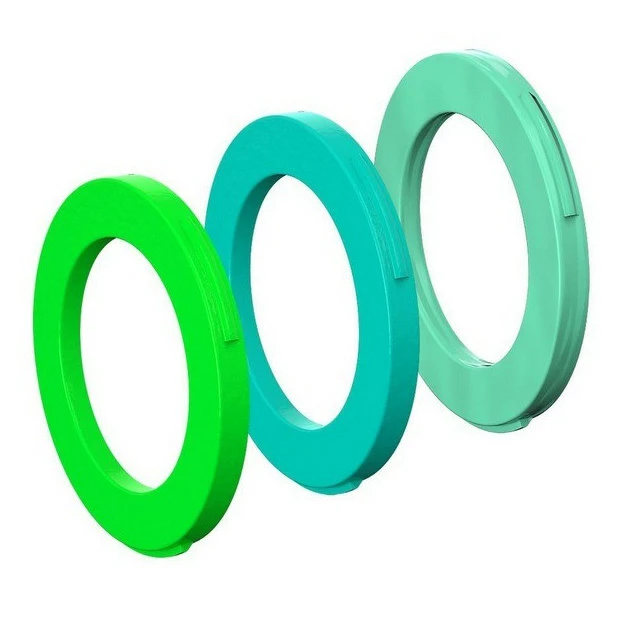 Kit D'Anneaux D'Etrier De Frein 2 Pistons Magura - Vert Fluo/Turquoise/Menthe - X6 3 Kit D'Anneaux D'Etrier De Frein 2 Pistons Magura - Vert Fluo/Turquoise/Menthe - X6