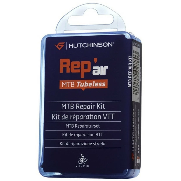 Kit De Réparation Hutchinson Rep Air Tubeless VTT 3 Kit De Réparation Hutchinson Rep Air Tubeless VTT