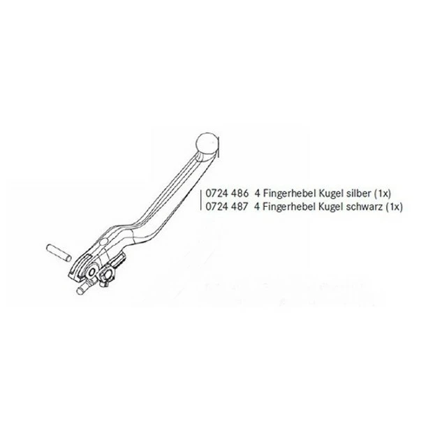 Levier De Frein Magura HS Série 2011 4 Doigts Boule 3 Levier De Frein Magura HS Série 2011 4 Doigts Boule