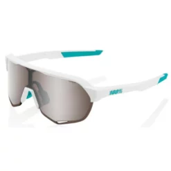 Lunettes 100% S2 Blanc Bora Hansgrohe Team / Verre Argent