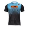 Maillot Enduro Manches Courtes Kenny Charger Dye Bleu
