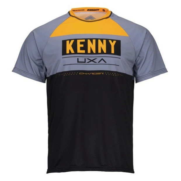 Maillot Enduro Manches Courtes Kenny Charger Gris 3 Maillot Enduro Manches Courtes Kenny Charger Gris