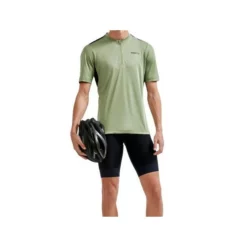 Maillot Homme Craft Ofroad Core - Vert / Noir -VTT Petitprix maillot homme craft ofroad core vert noir 3